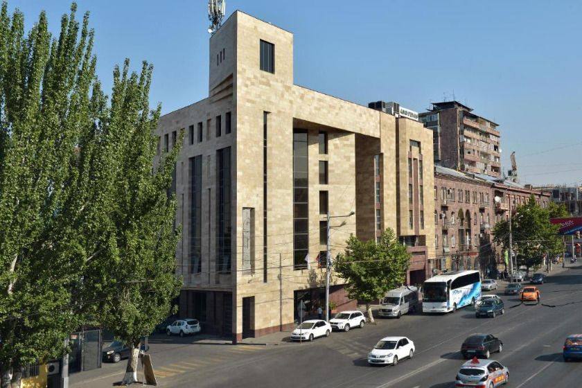 Facade of Ani Central Inn, Yerevan