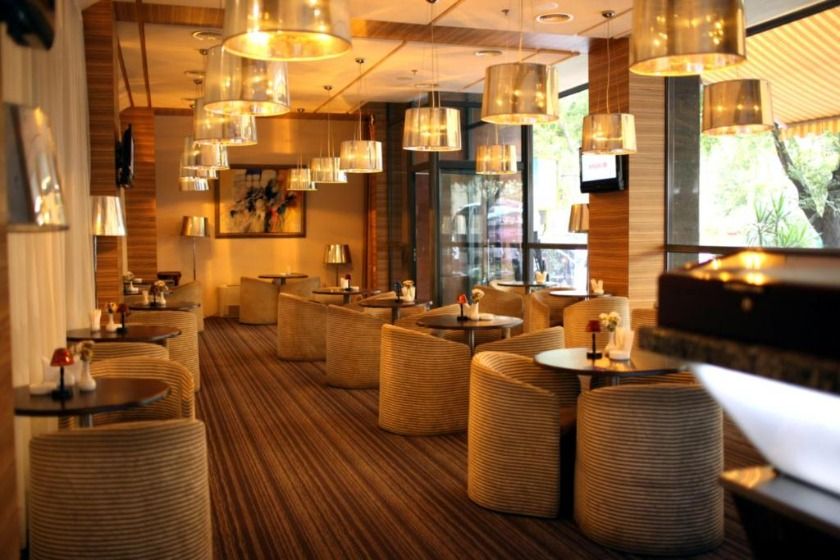 cafe in hotel ani plaza yerevan