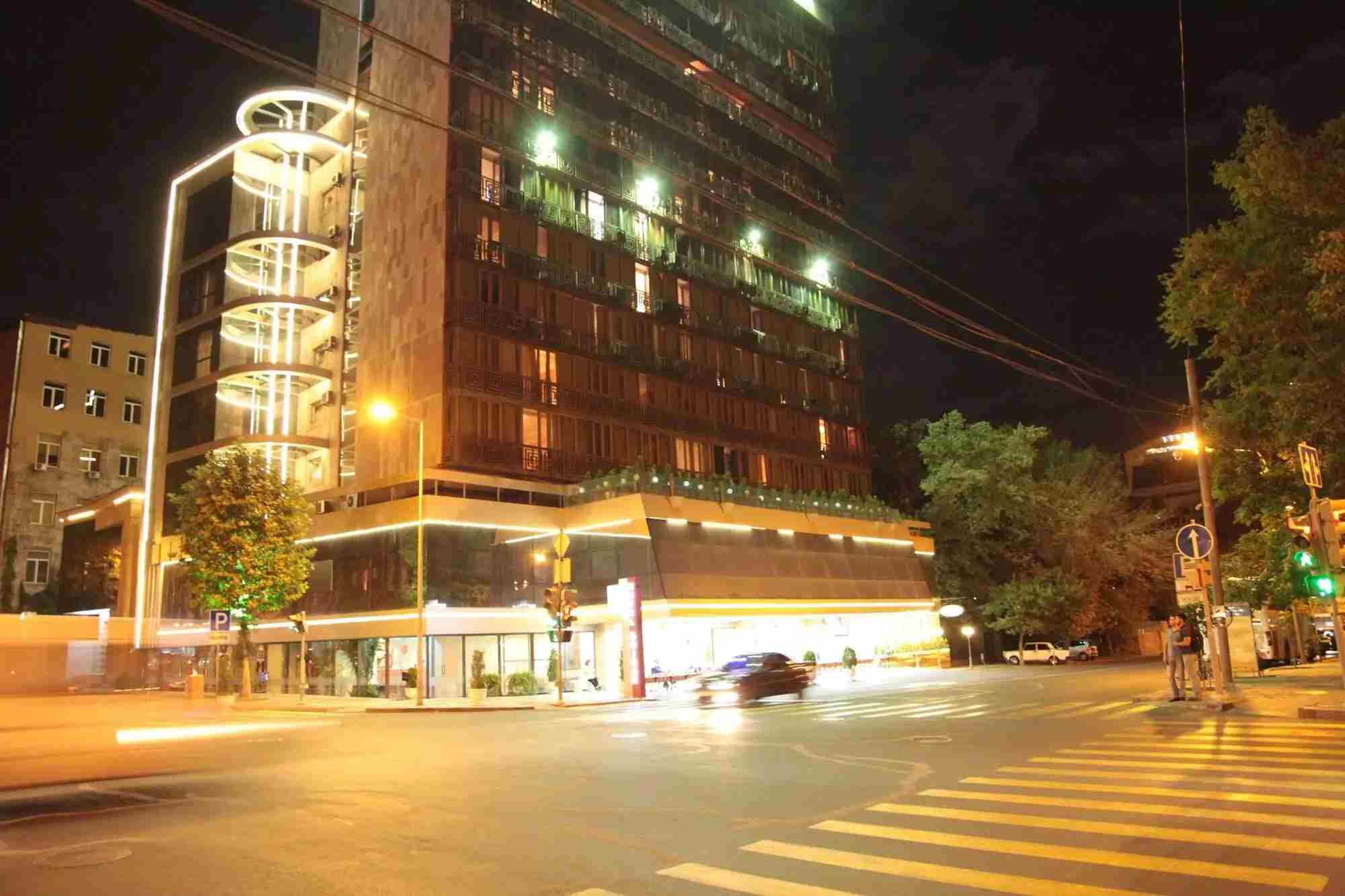 Facade of Shirak Hotel, Yerevan