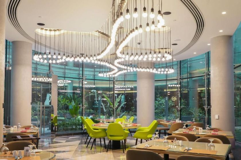 Restaurant in Al Khoory Sky Garden Hotel Dubai