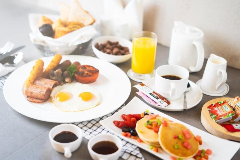Breakfast in Al Khoory Sky Garden Hotel Dubai