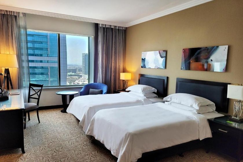 Adjoining Family Room in Towers Rotana Hotel, Dubai