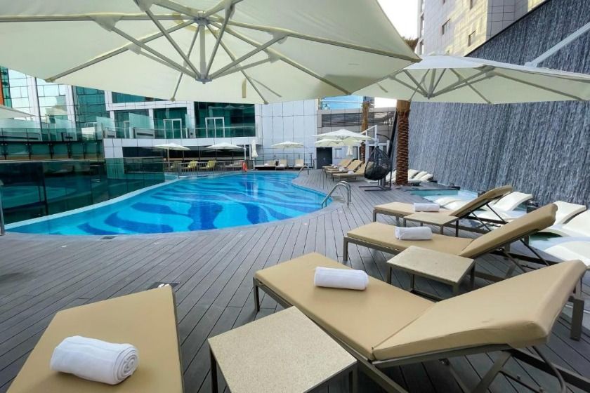 Pool in Al Khoory Sky Garden Hotel Dubai-1