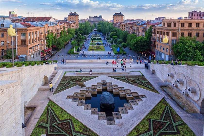Outdoor Area in Imperial Palace Hotel Yerevan, Yerevan