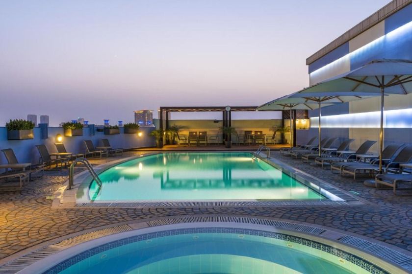 Pool in Coral Dubai Deira Hotel Dubai-1