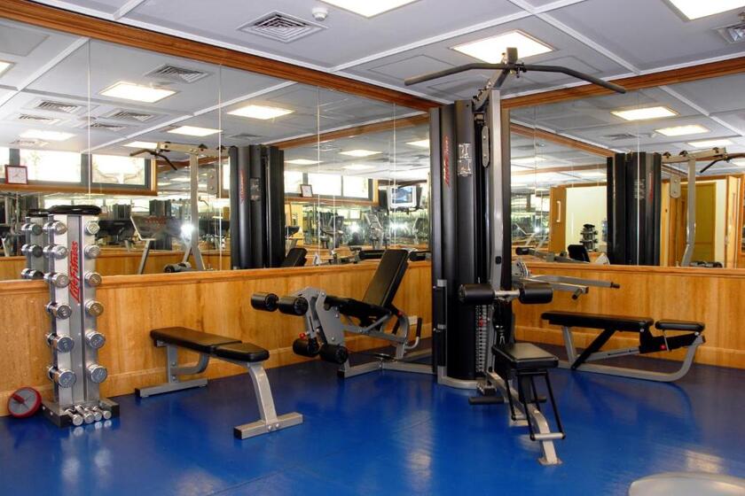 fitness center in hotel moscow dubai