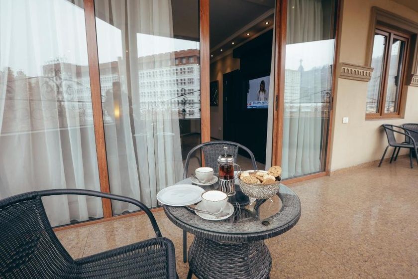 Terrace in Imperial Palace Hotel Yerevan, Yerevan