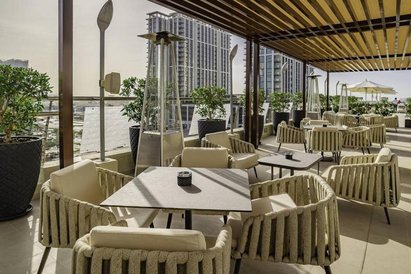 Outdoor Area in Towers Rotana Hotel, Dubai