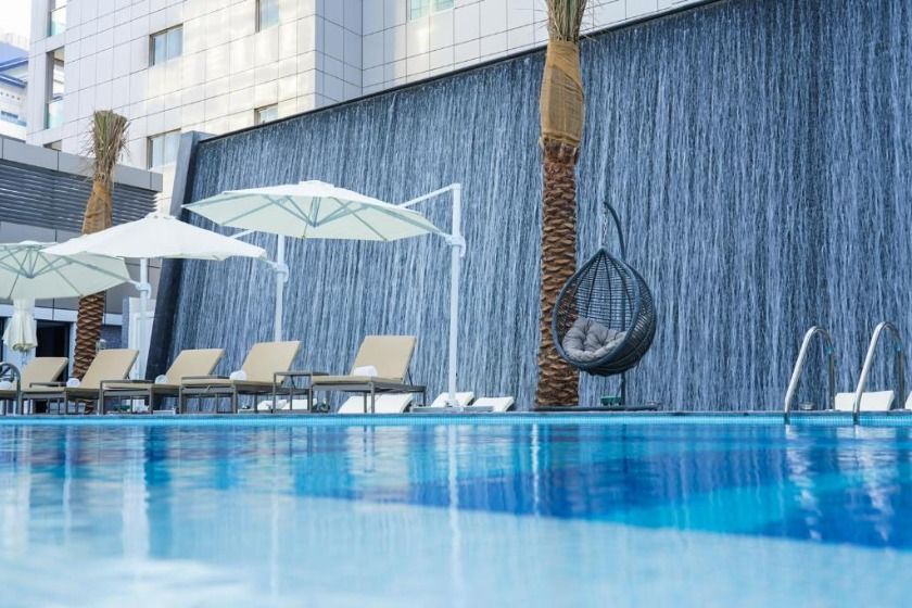 Pool in Al Khoory Sky Garden Hotel Dubai