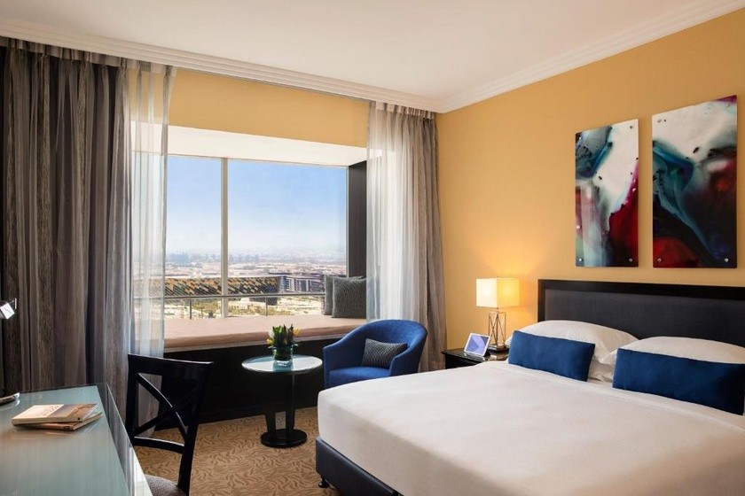 Adjoining Family Room in Towers Rotana Hotel, Dubai