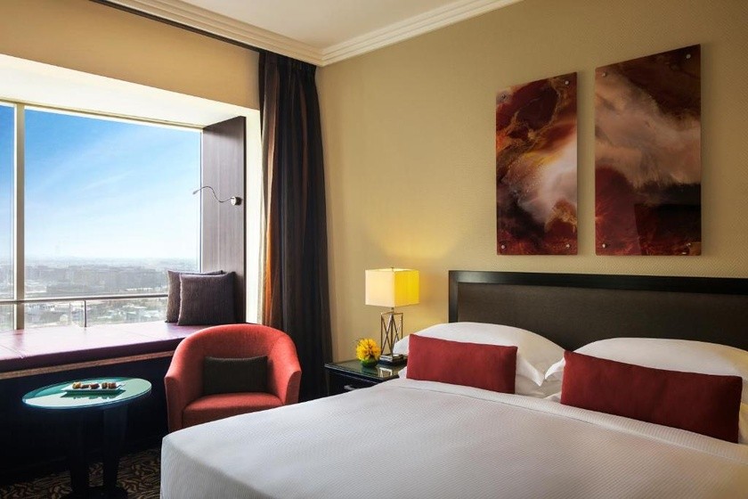 Guest Room – King Bed in Towers Rotana Hotel, Dubai