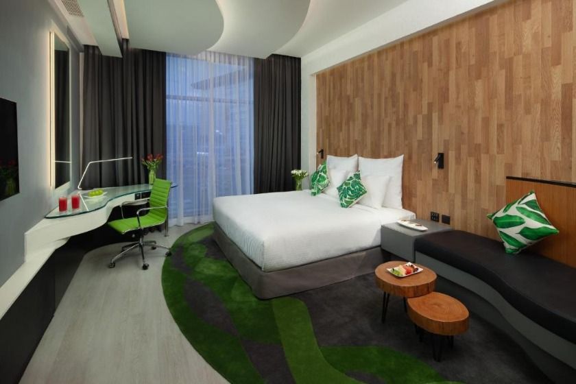 Sky Deluxe Room in Al Khoory Sky Garden Hotel Dubai